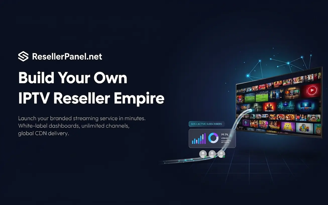 How to start an IPTV reseller business in 2026 – complete guide